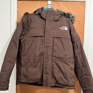 North Face Brown McMurdo Down Parka